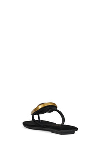BAZAAR Black Suede Tortoise 3