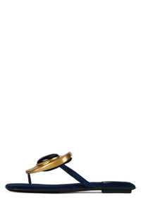 BAZAAR Navy Suede Combo