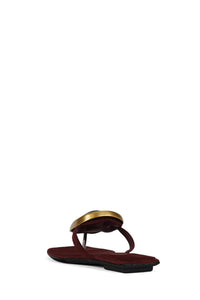 BAZAAR Wine Suede Combo 3