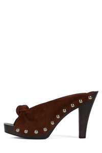 BELLEZA Rust Suede