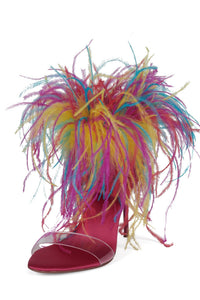 BIENVENUE Fuchsia Satin Combo 