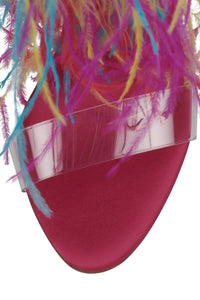 BIENVENUE Fuchsia Satin Combo 