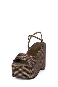 FUNKYTOWN Brown White Dot _hover