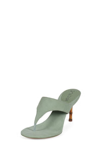 MARILLA Pastel Mint Suede _hover