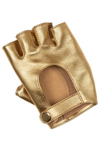 MOTO-MAMI Jeffrey Campbell Gloves Dark Gold