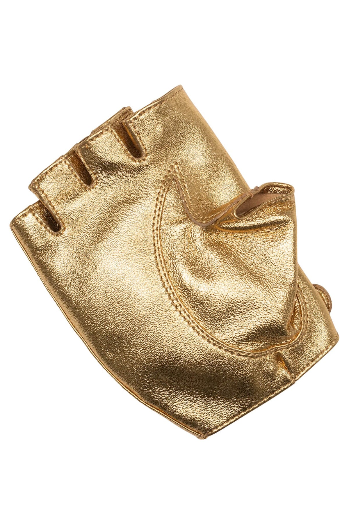 MOTO-MAMI Jeffrey Campbell Gloves Dark Gold