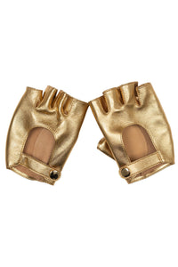 MOTO-MAMI Jeffrey Campbell Gloves Dark Gold