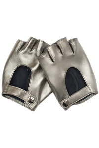 MOTO-MAMI Jeffrey Campbell Gloves Pewter