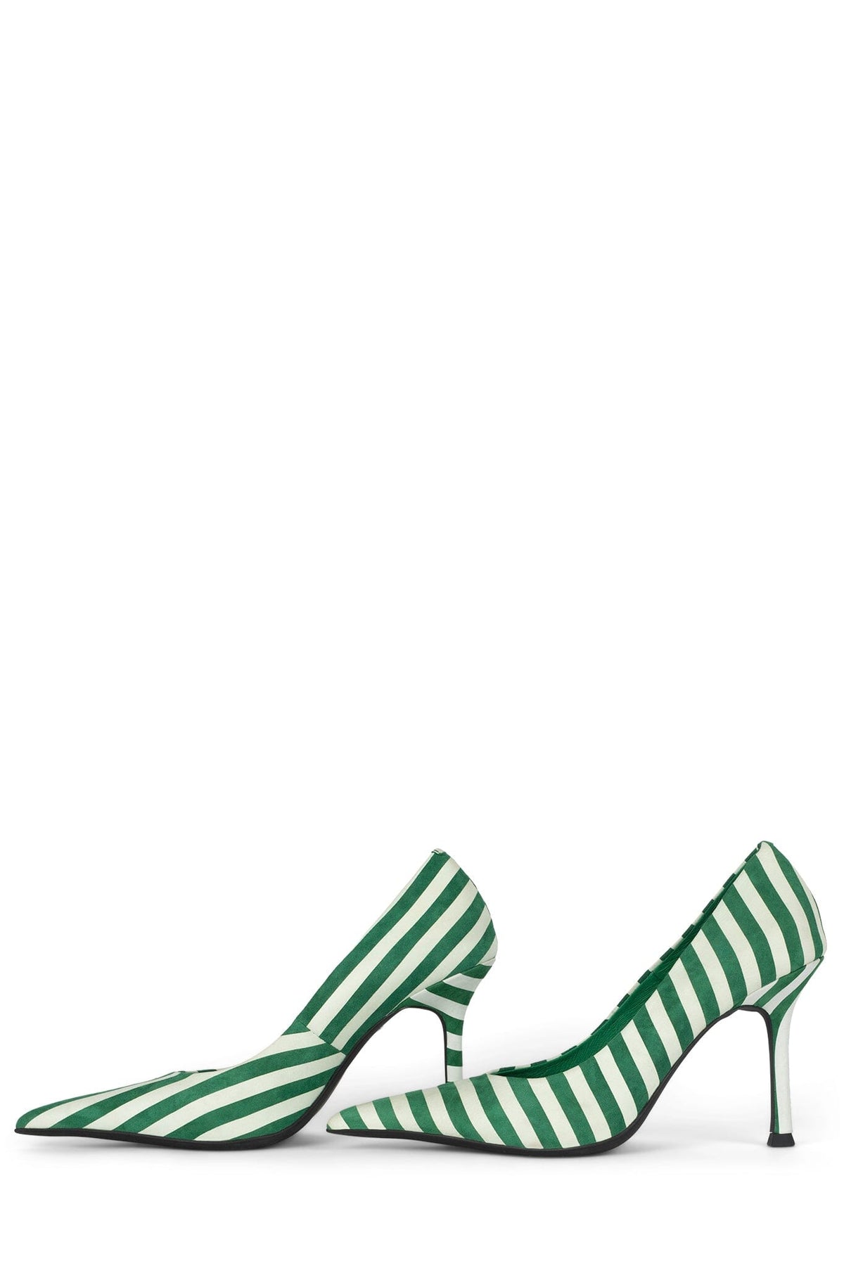 RISKTAKER3 Green White Stripe Suede
