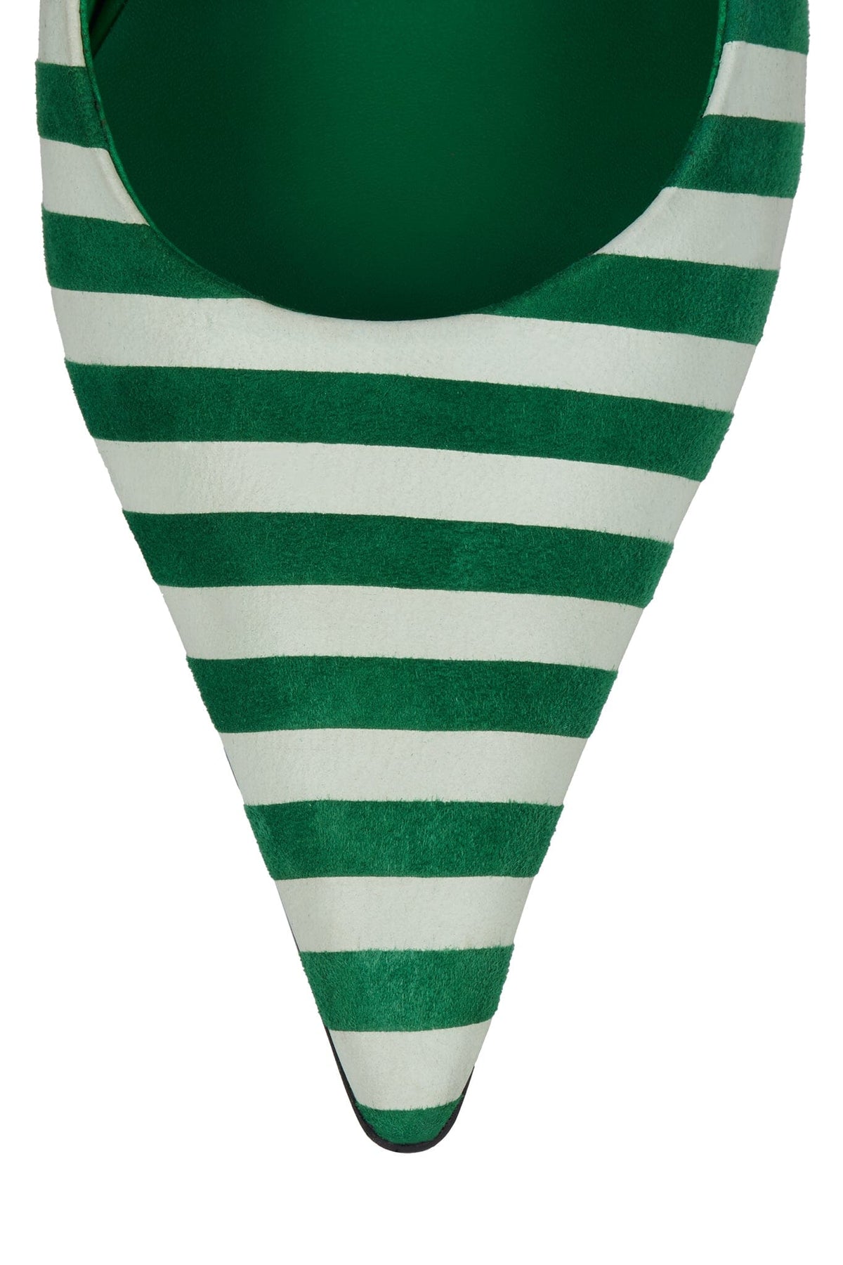 RISKTAKER3 Green White Stripe Suede 9