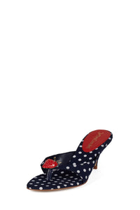 SHORTCAKE2 Navy White Polkadot _hover