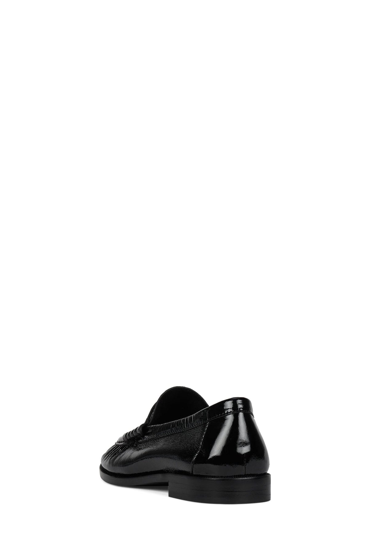 STALLONE Black Crinkle Patent 3