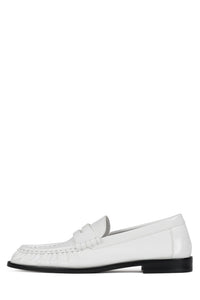 STALLONE White Crinkle Patent