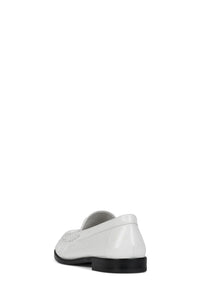 STALLONE White Crinkle Patent 3