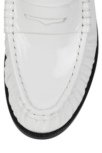 STALLONE White Crinkle Patent 4