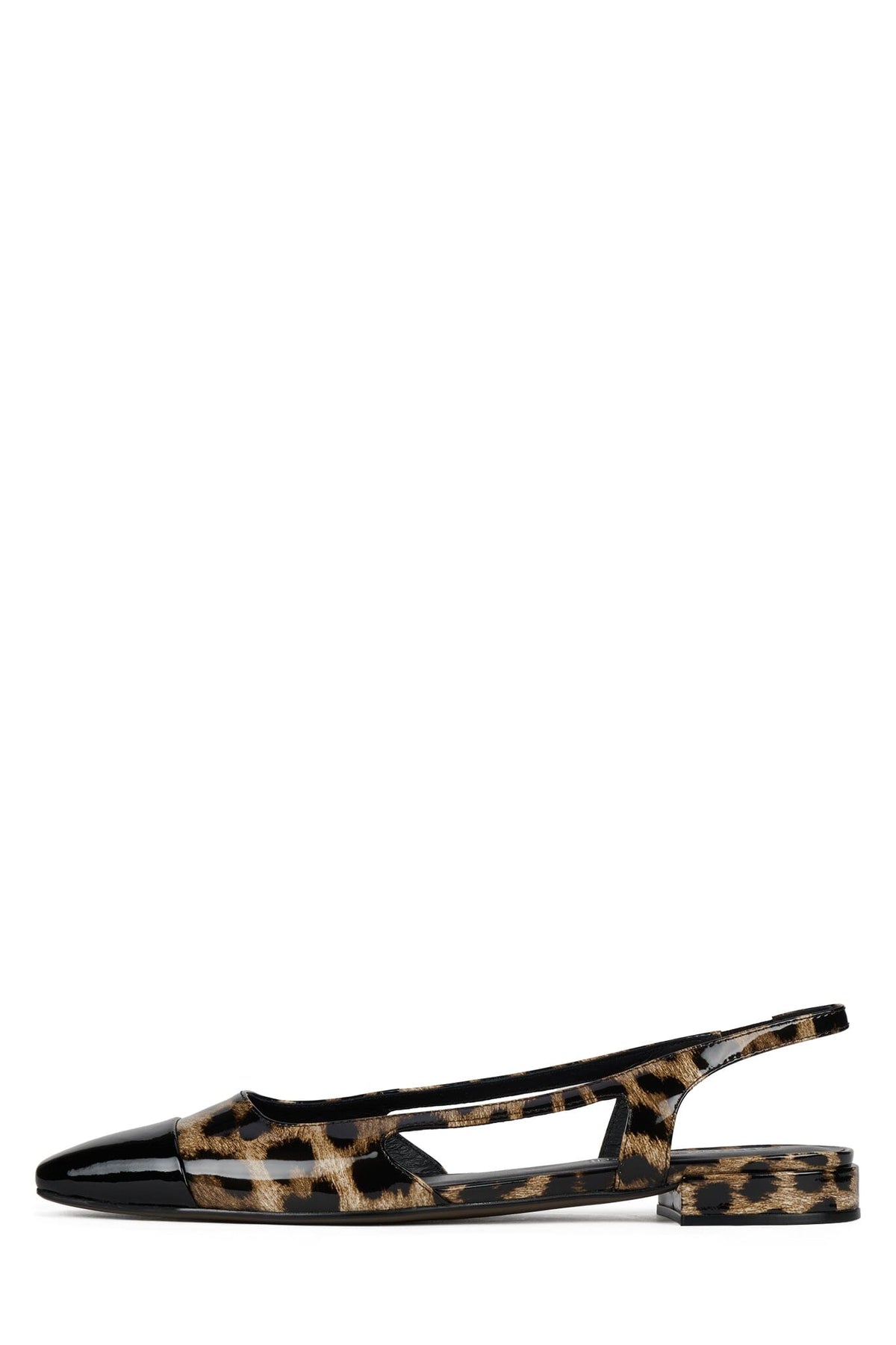 WORTHWHILE Cheetah Black Patent