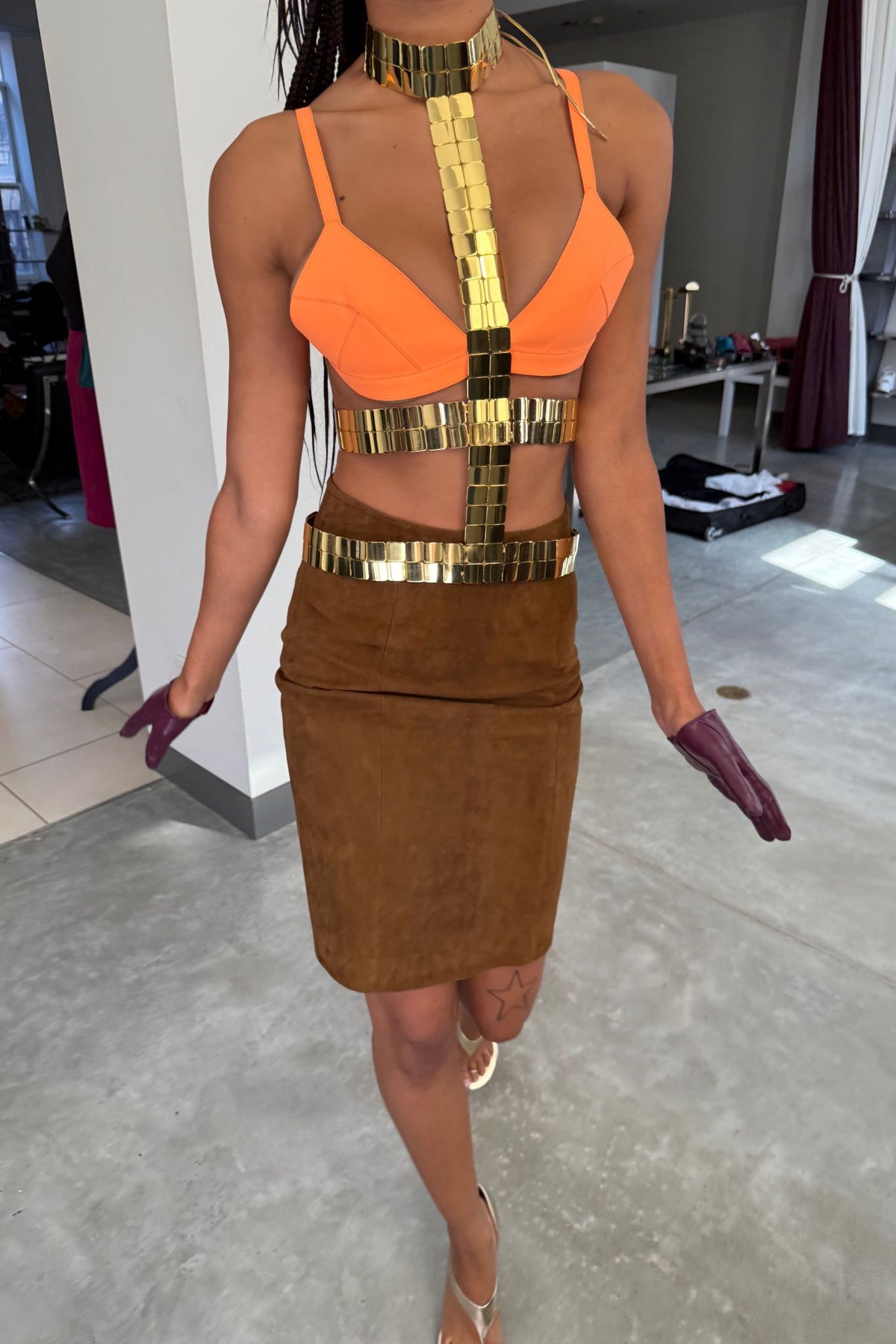 ABYSSINIA HARNESS Harness YYH Gold _hover