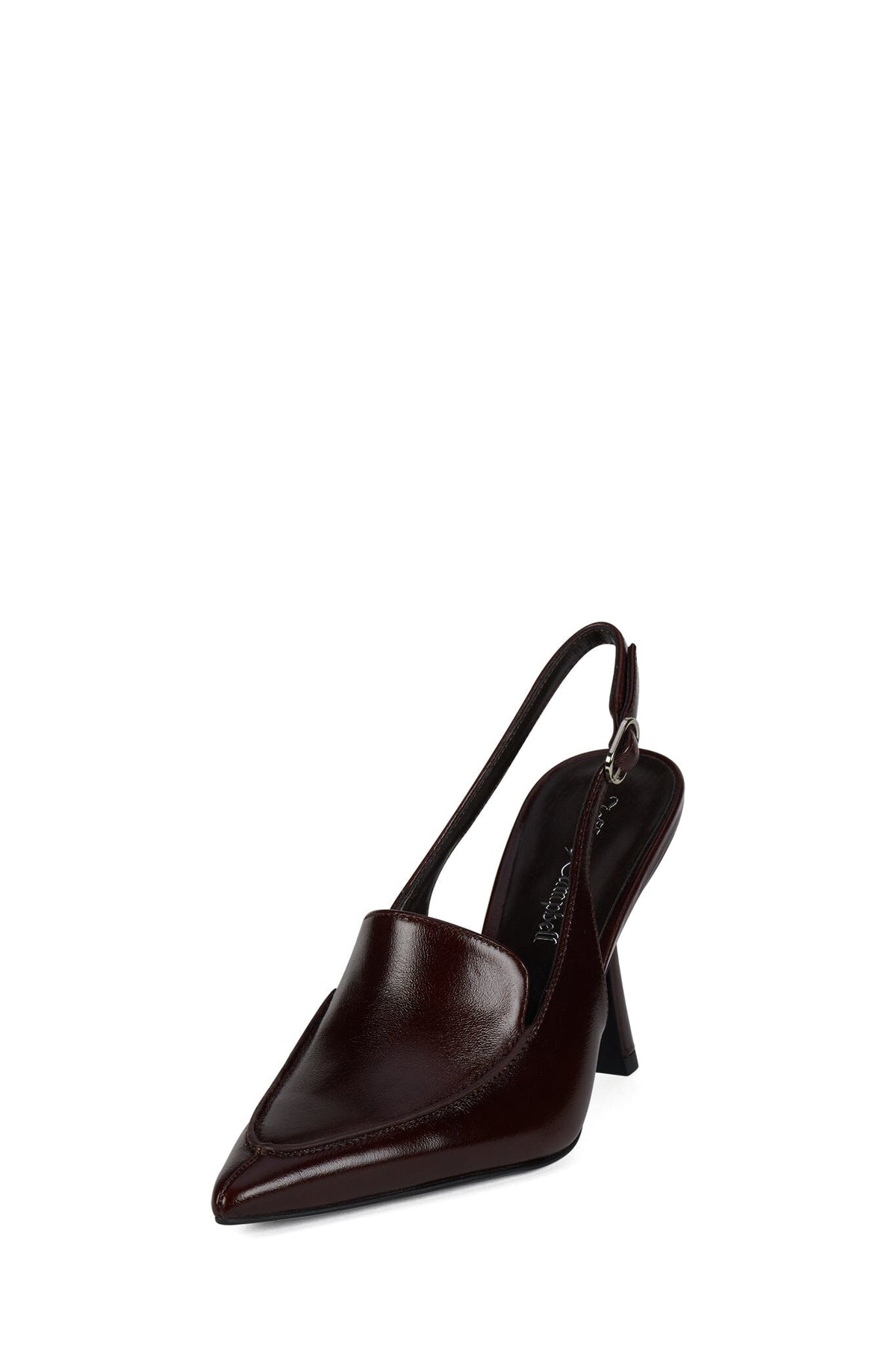 ACCLAIMED Jeffrey Campbell Slingback Heeled Loafer Brown Crinkle
_hover