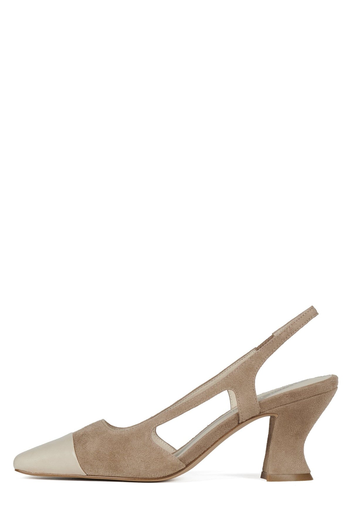 ADMISSION Taupe Suede Ivory