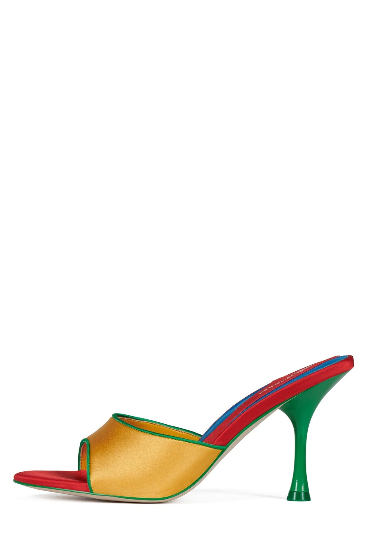 AGENT-2 Heeled Sandal Yellow Multi Combo