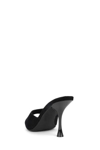 AGENT Jeffrey Campbell Heeled Sandal Black Suede