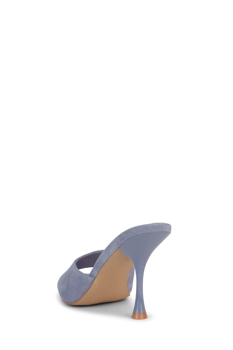 AGENT Jeffrey Campbell Heeled Sandal Dusty Blue Suede