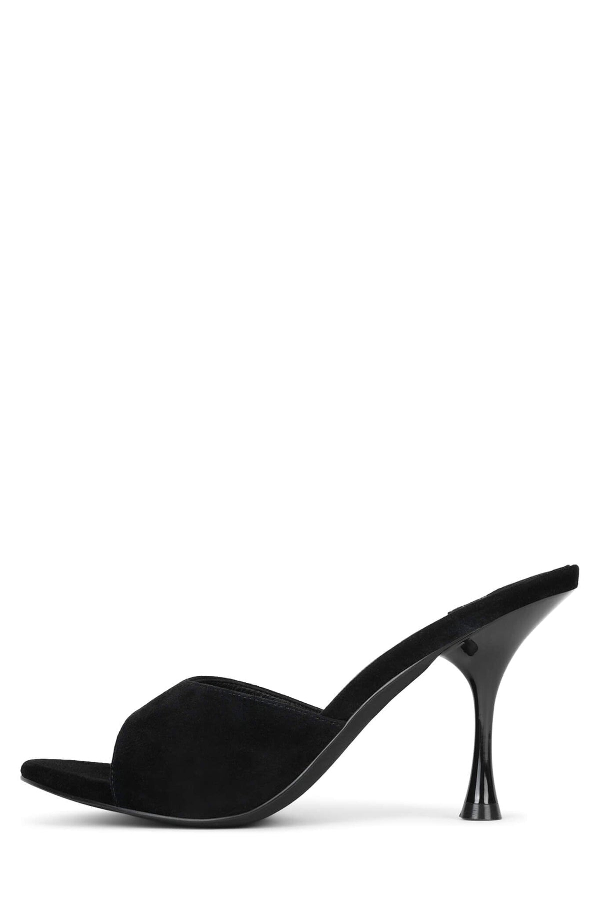 AGENT Jeffrey Campbell Heeled Sandal Black Suede