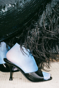AGENT Jeffrey Campbell Heeled Sandal Black Crinkle
_hover
