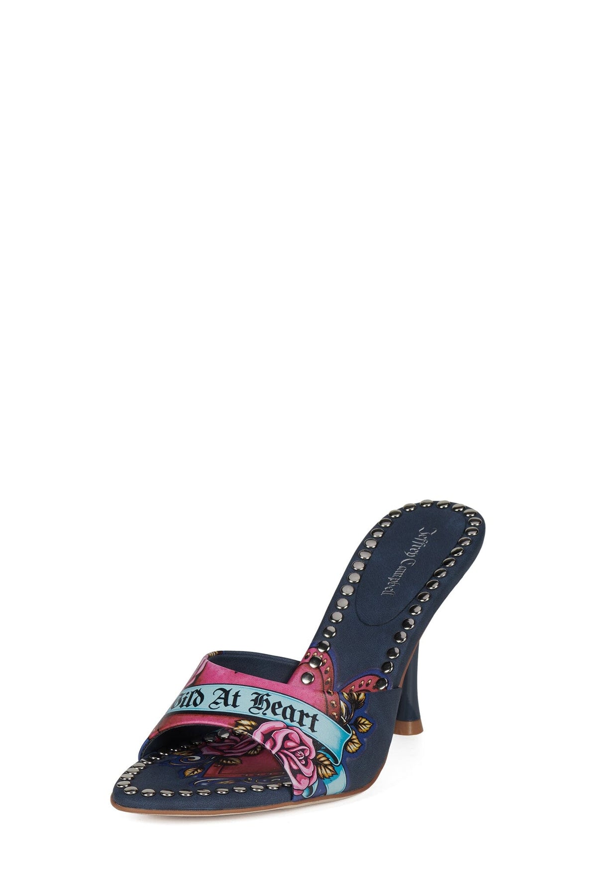 AGENT-ST Heeled Sandal Blue Wild Combo 