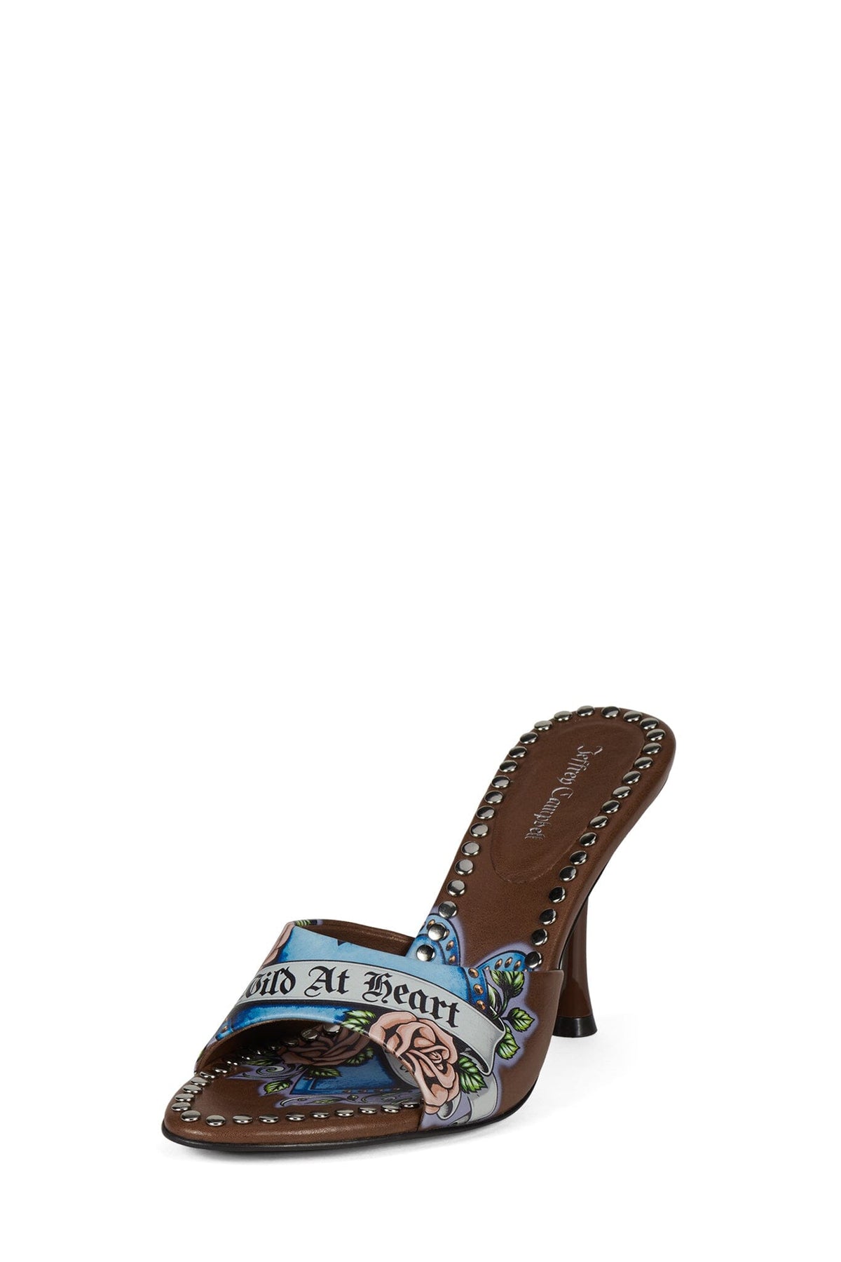 AGENT-ST Heeled Sandal Brown Wild Combo 