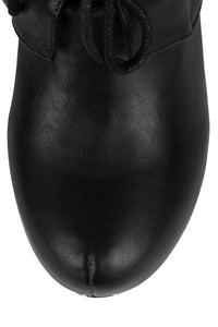 ALEXIS Jeffrey Campbell Ankle Boots Black Silver