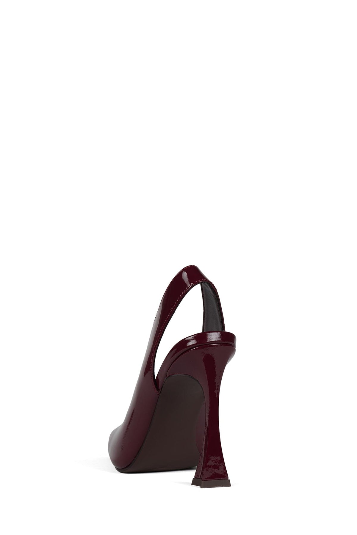 ALIMONY Jeffrey Campbell Slingback Pump Berry Patent