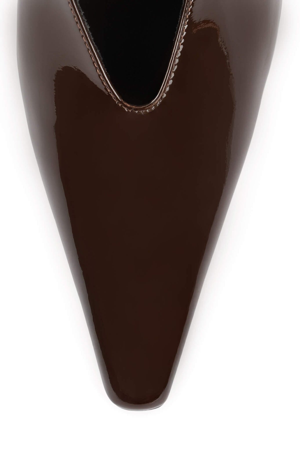 ALIMONY Jeffrey Campbell Slingback Pump Espresso Patent