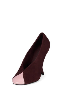 AMUSING Wine Suede Pink _hover