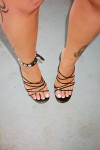 ANDROID Jeffrey Campbell Platform Sandal Black 