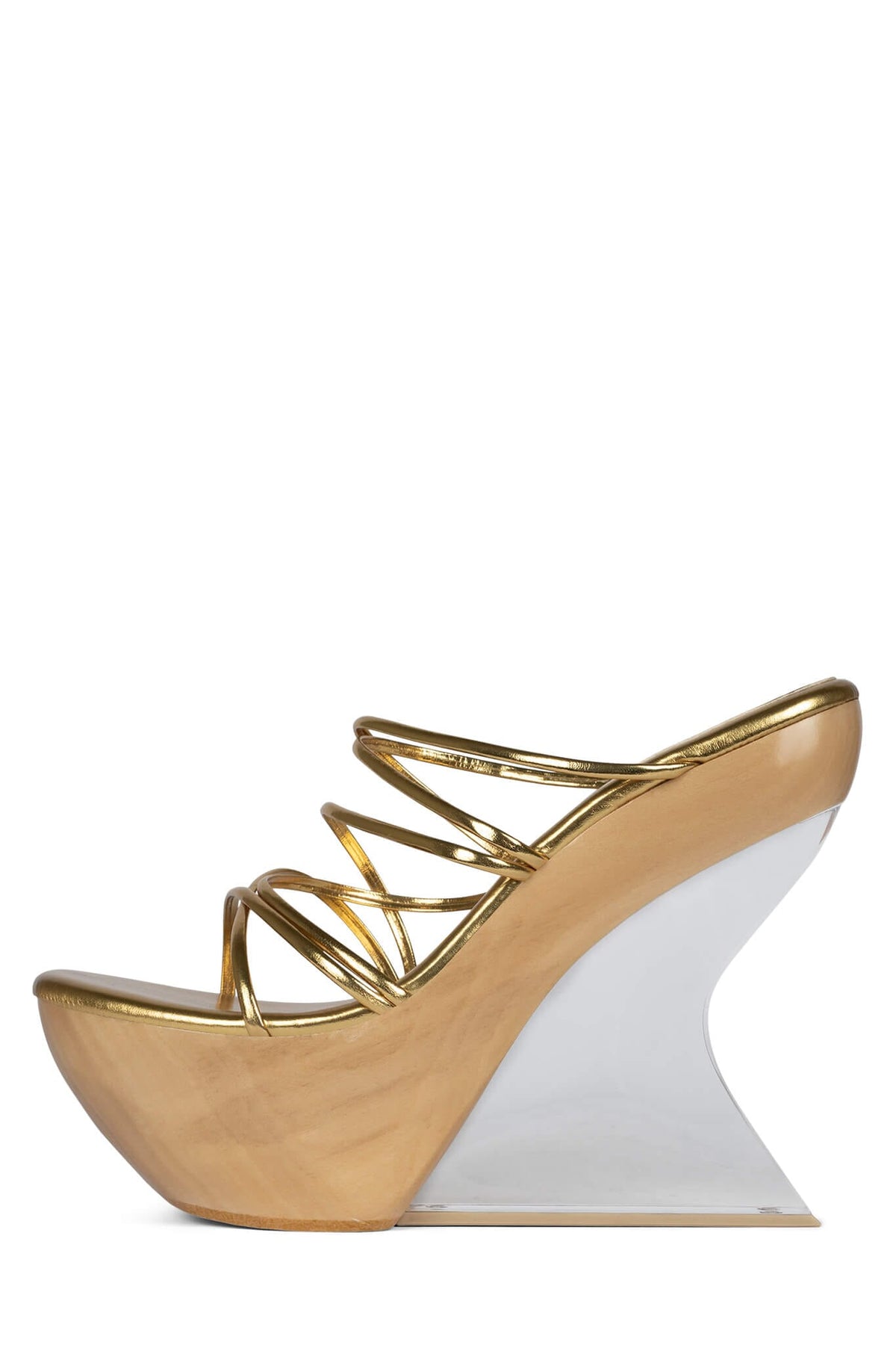 ANDROID Jeffrey Campbell Platform Sandal Gold