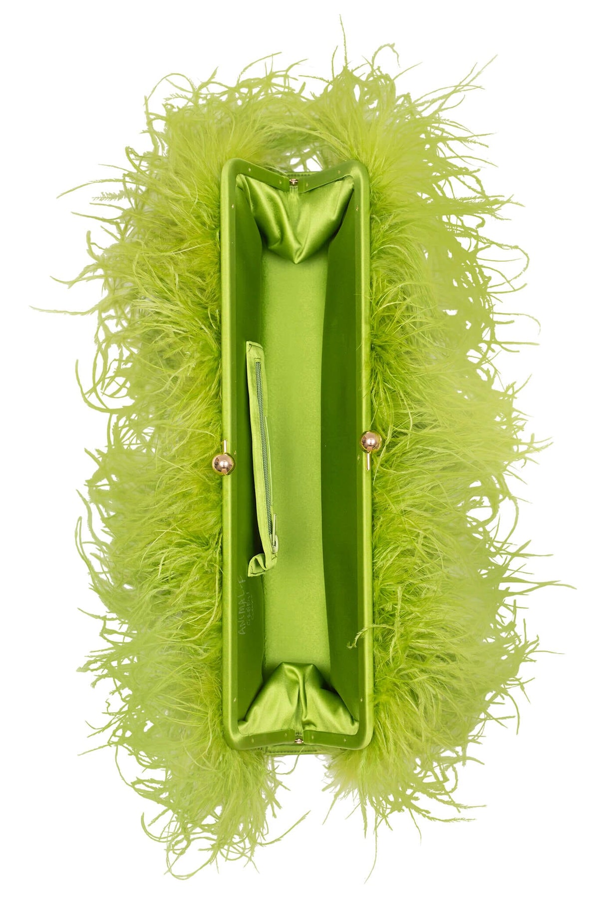 ANIMAL-F Jeffrey Campbell Clutch Green Combo 