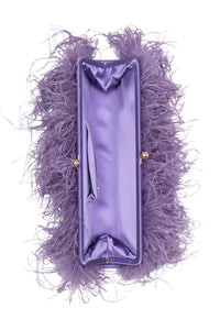 ANIMAL-F Jeffrey Campbell Clutch Purple Combo 
