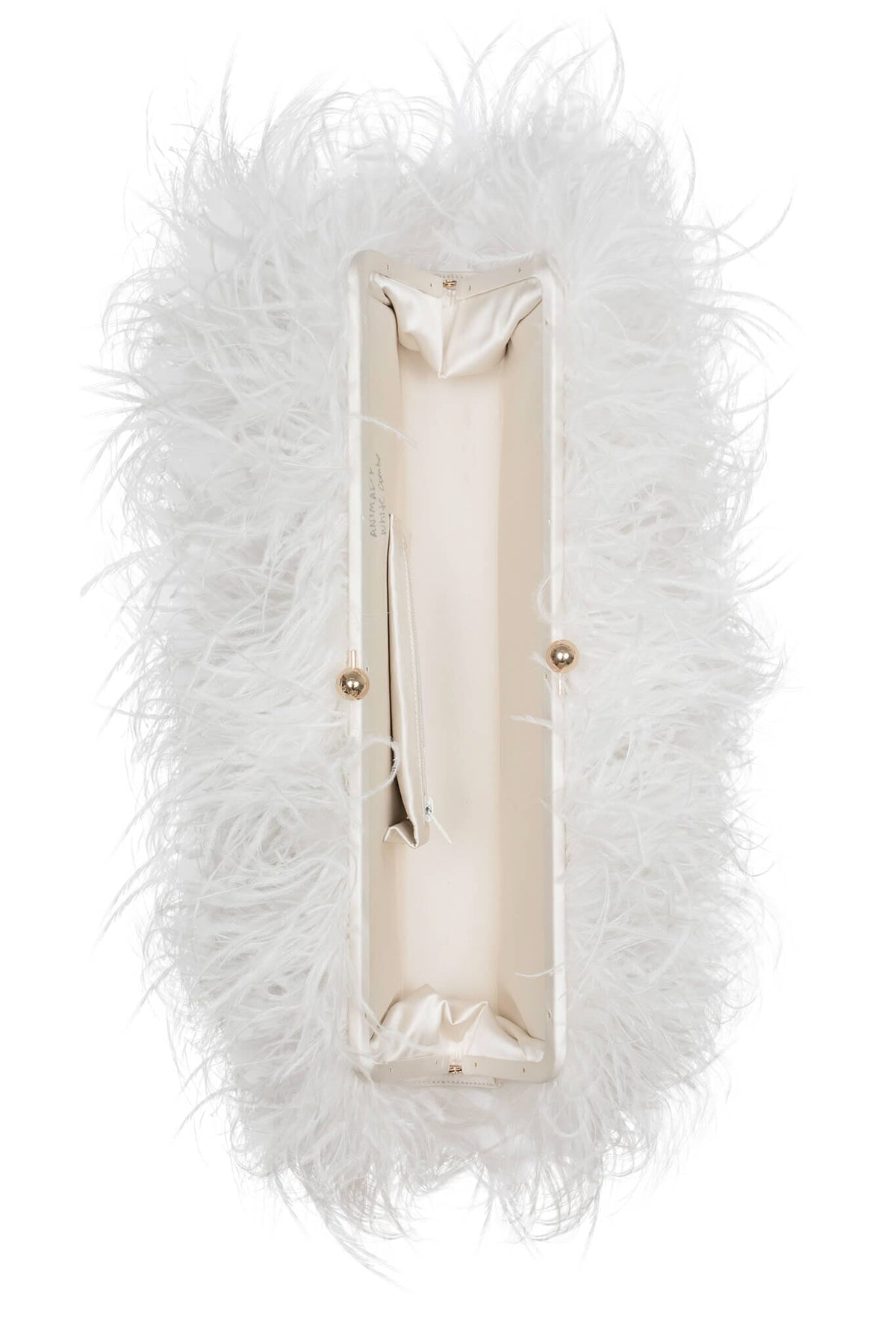 ANIMAL-F Jeffrey Campbell Clutch White Combo