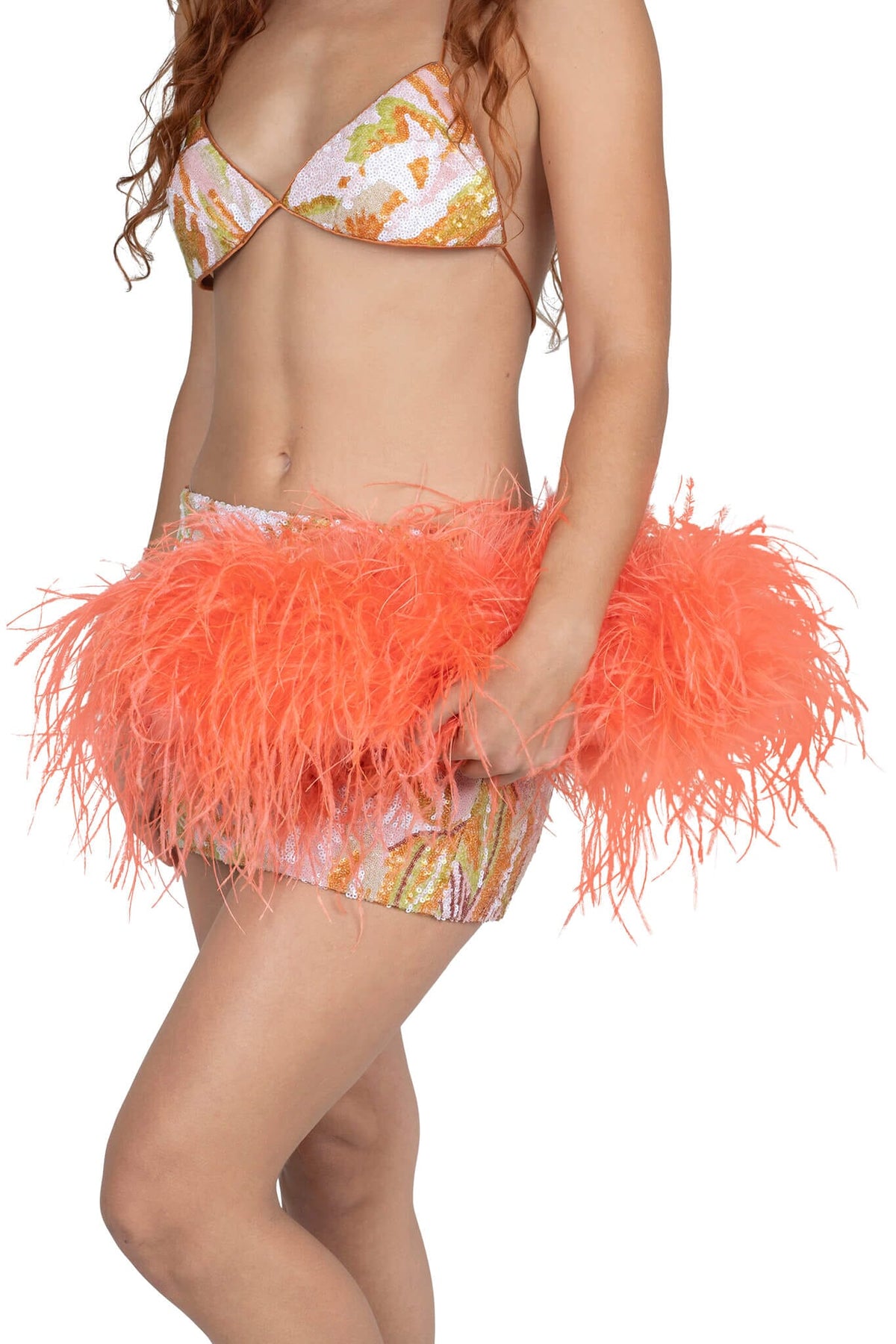 ANIMAL-F Jeffrey Campbell Clutch Coral Combo _hover