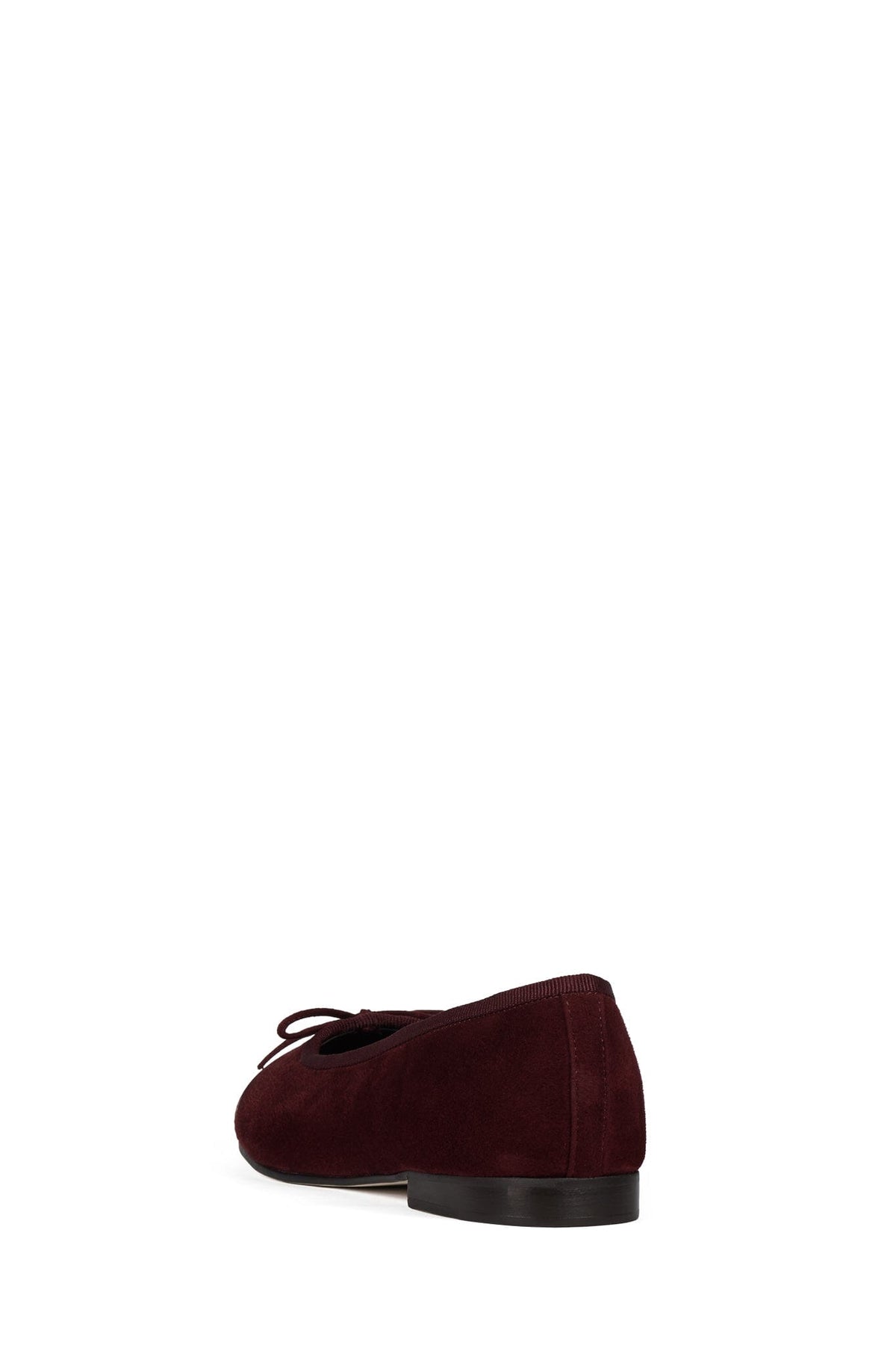 ARABESQUE Jeffrey Campbell Flat Wine Suede Combo 