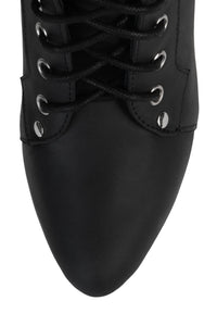 BALFOUR Jeffrey Campbell Platform Wedge Black Washed Clear