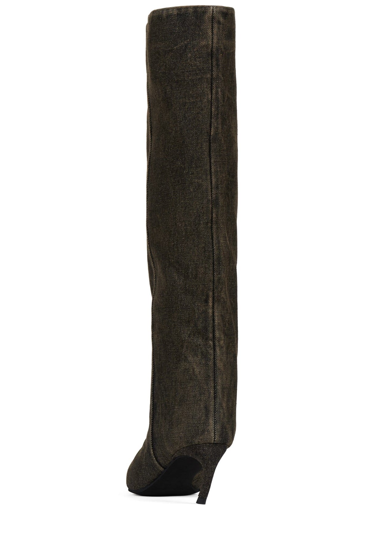 BANGA-DEN Heeled Boot Brown Denim