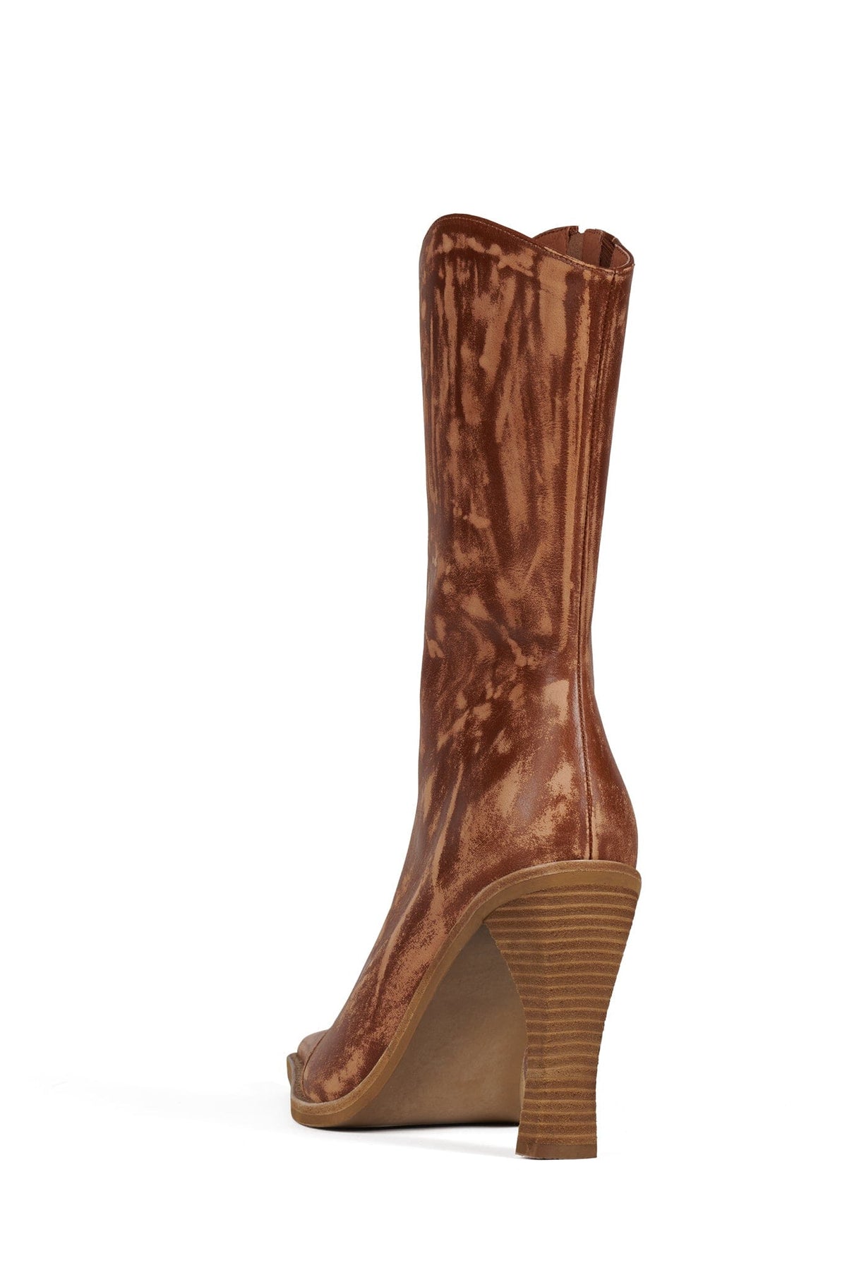 BE-BOLD Jeffrey Campbell Mid-Calf Boot Tan Sanded