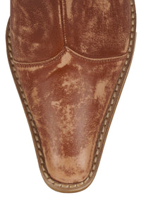 BE-BOLD Jeffrey Campbell Mid-Calf Boot Tan Sanded