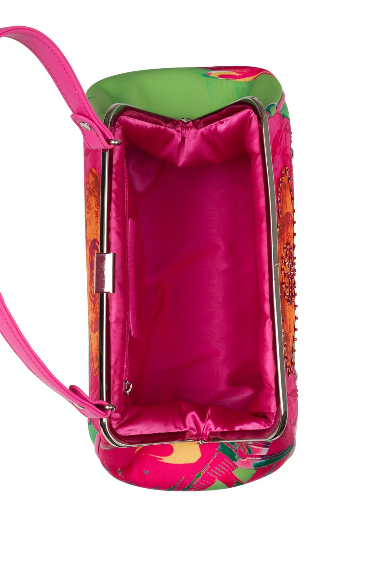 BEEP-BEEP Jeffrey Campbell Clutch Green Bad Girl Combo 
