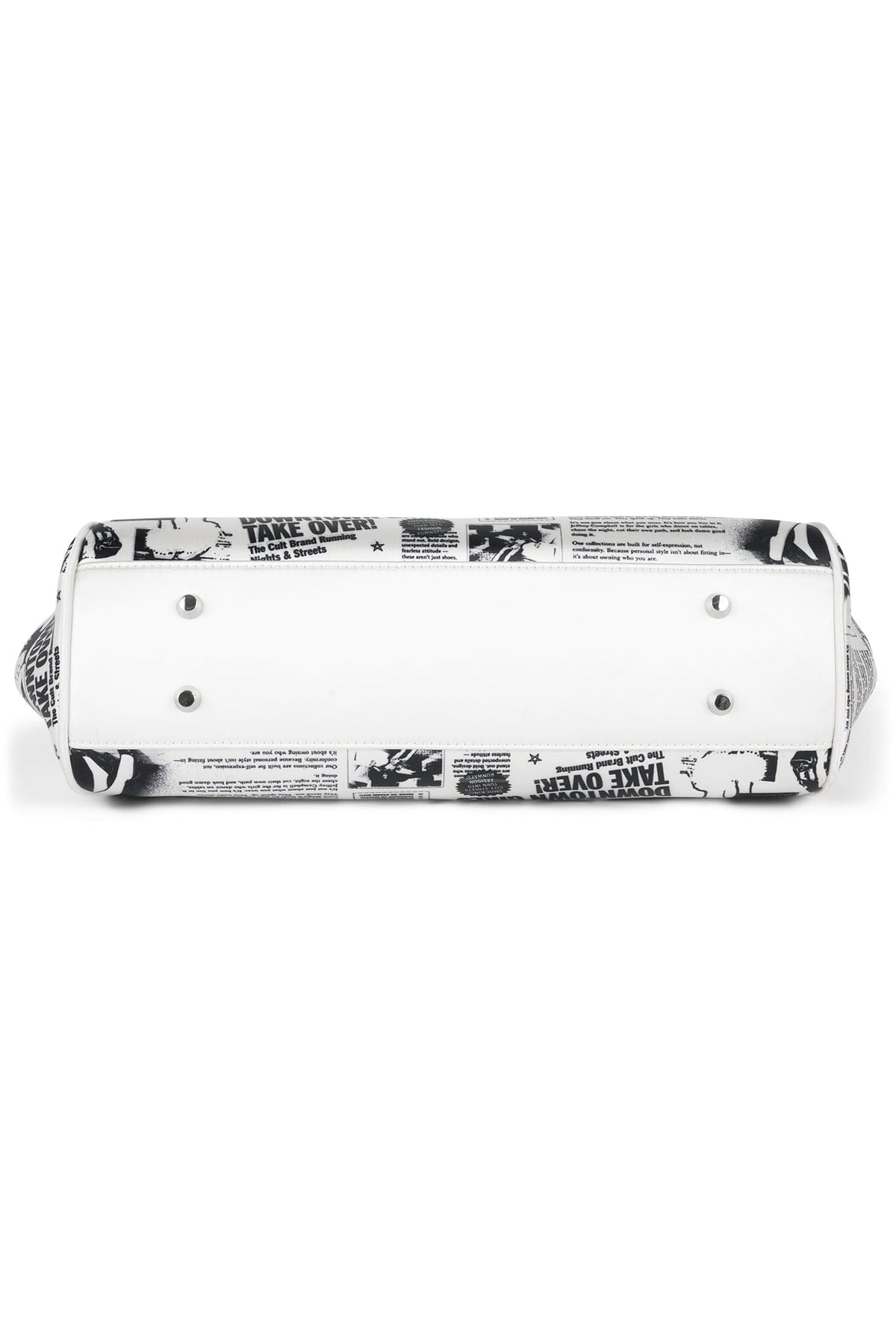 BEEP-BEEP Handbag Newspaper Print