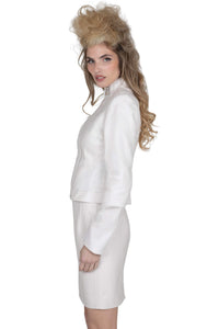 BERGHAIN Jeffrey Campbell Jacket White _hover