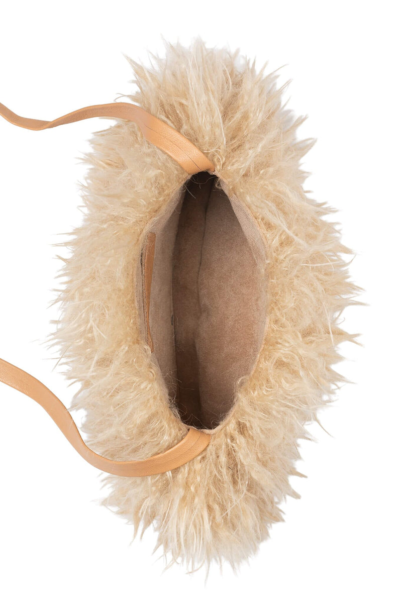BESTOWED-F Jeffrey Campbell Shoulder Bag Wheat