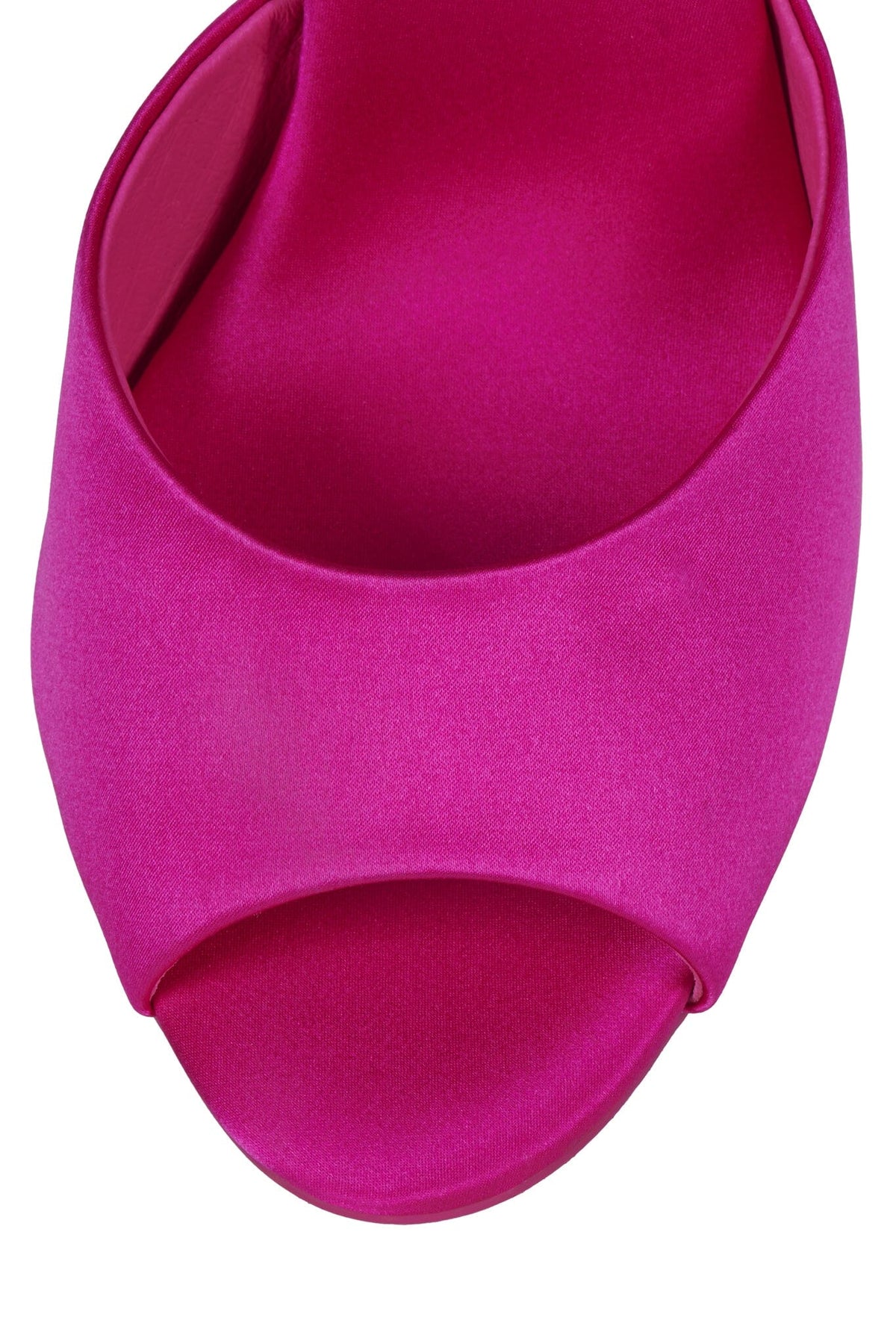 BIENVENIDO Heeled Sandal Fuchsia Silk